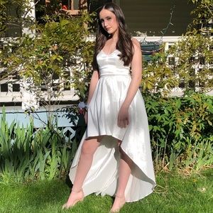 White Prom Dress
